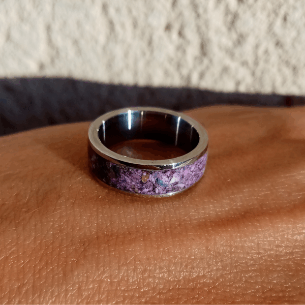 Jaspe violet 6mm
