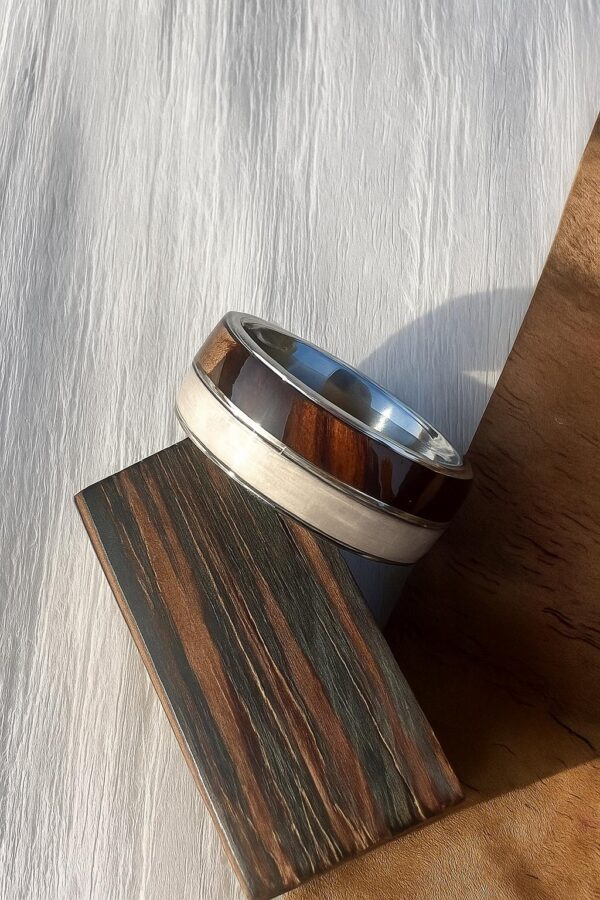 Louoe de noyer tulipier argent